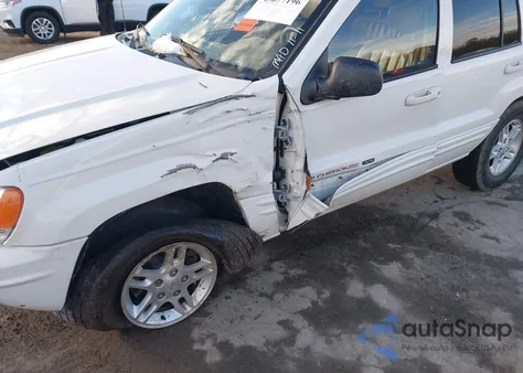 2000 Jeep Grand Cherokee Limited z USA, uszkodzony, nr VIN 1J4GW58N3YC122365